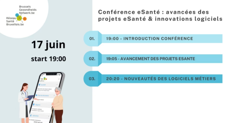 Conférence eSanté 2025 - Avancées des projets eHealth & Innovations logiciels